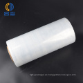 Cable de embalaje a prueba de humedad y cenizas de 25 cm estirar película de enrollamiento transparente